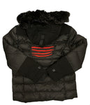 Fyc winter jacket with fur hoodie