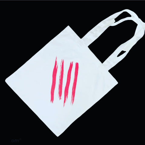 WHITE FYC Tote Bag