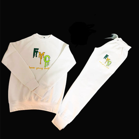 FYC WHITE TRACKSUIT SET IN DIFFERENT COLOUR